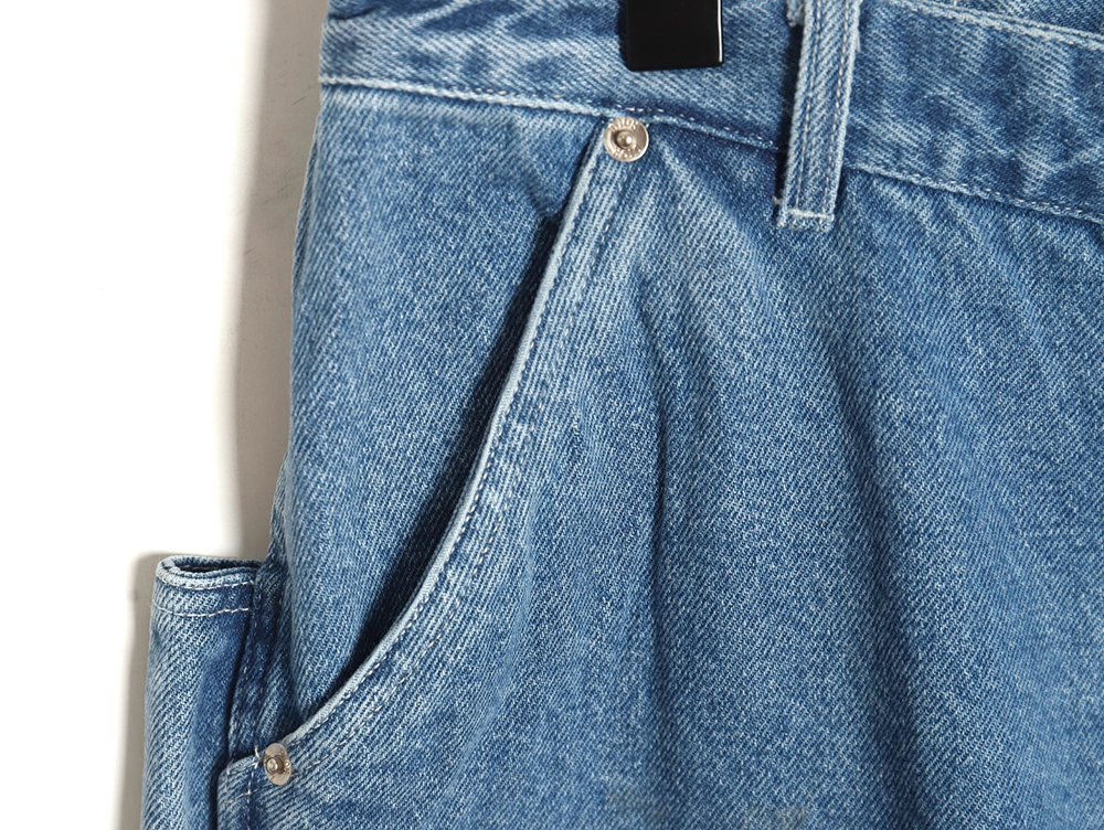 D*or cannage line denim workwear denim shorts