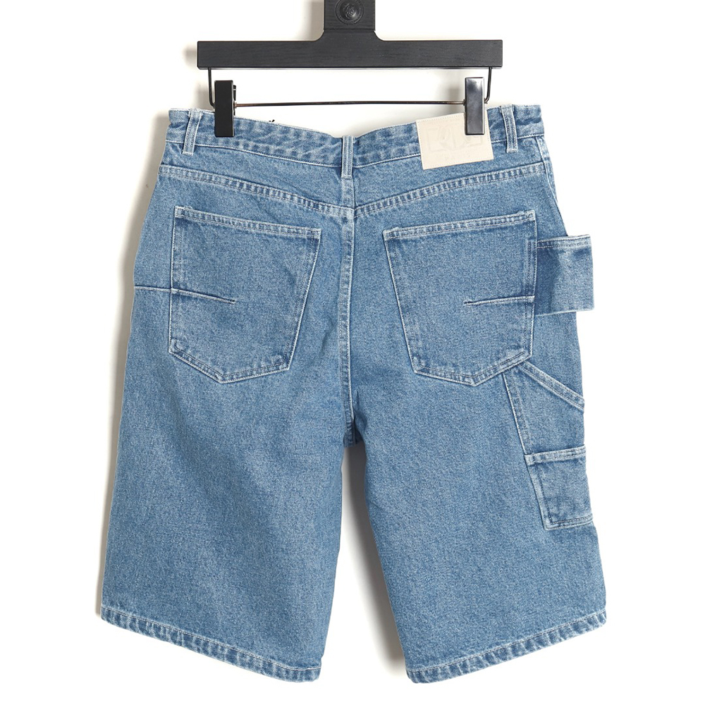 D*or cannage line denim workwear denim shorts