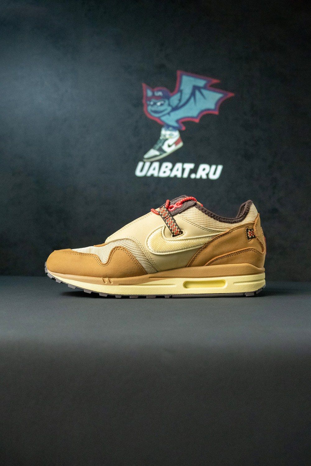 TRAVIS SCOTT X AIR MAX 1 "WHEAT"