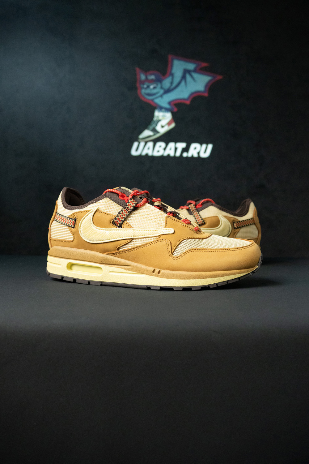 TRAVIS SCOTT X AIR MAX 1 "WHEAT"