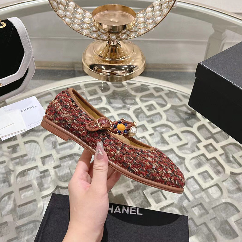 Ch*el mary janes shoes