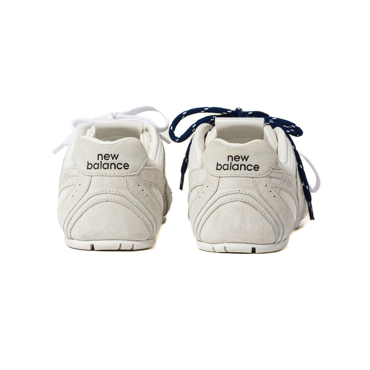 New Balance & Miu Miu 530 SL suede and mesh sneakers