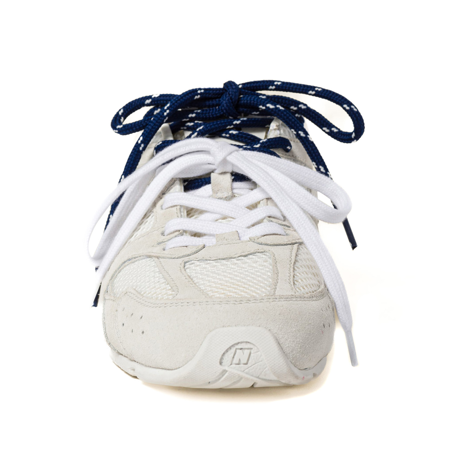 New Balance & Miu Miu 530 SL suede and mesh sneakers