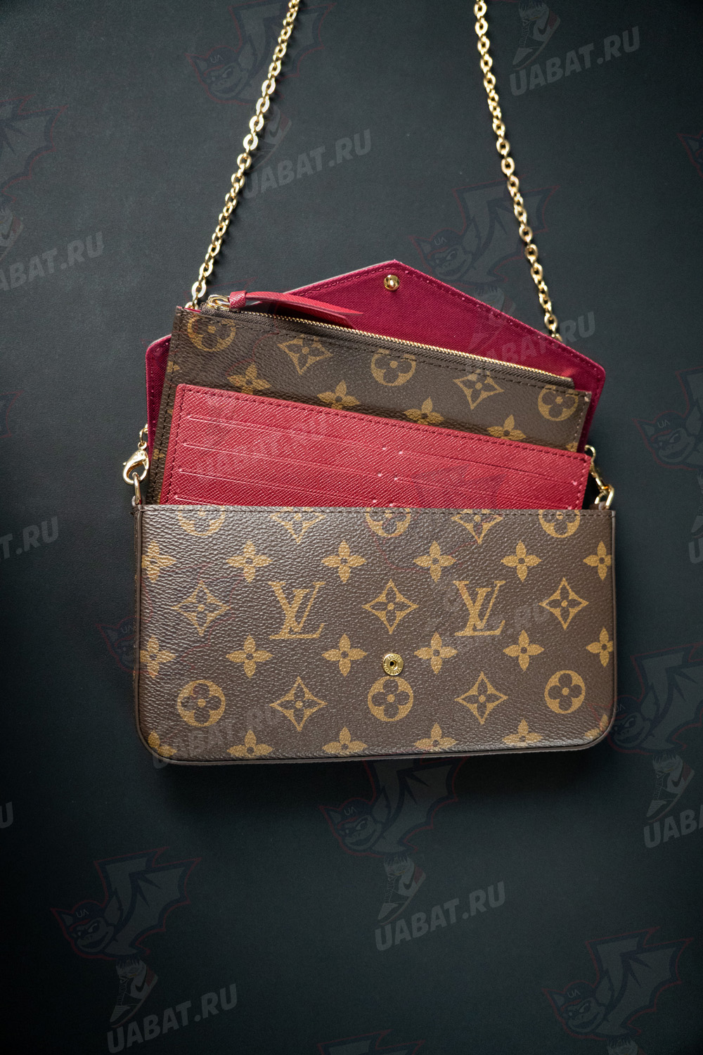 l0*is V*t0n félicie bags m61276 21 x 12 x 3cm