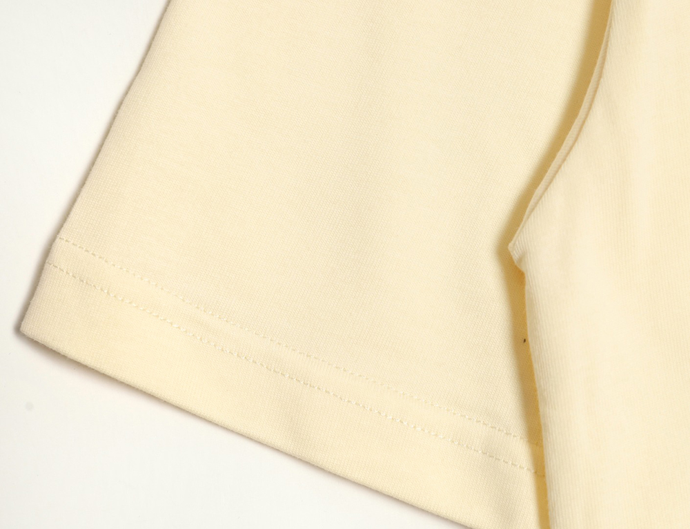 G*u*i 24ss rabbit pattern print crew neck short sleeves tsk1