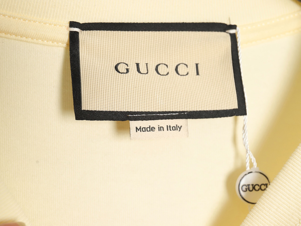 G*u*i 24ss rabbit pattern print crew neck short sleeves tsk1