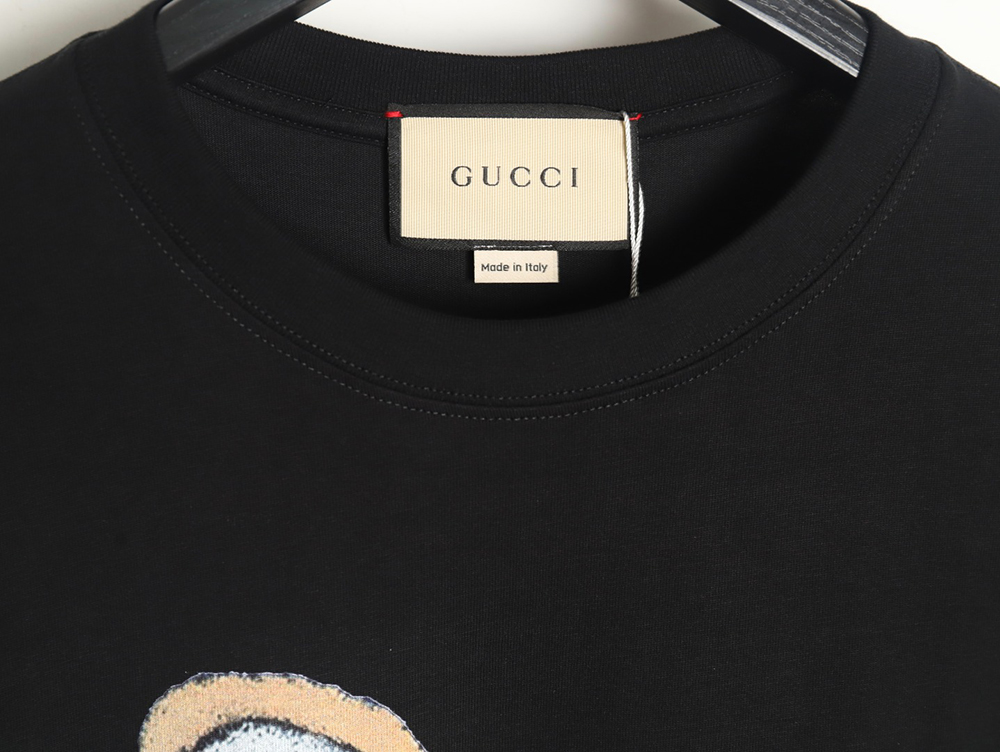 G*u*i 24ss rabbit pattern print crew neck short sleeves tsk2