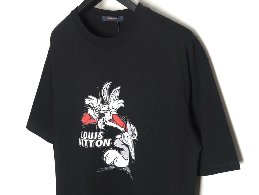 l0*is V*t0n disney co-branded red bugs bunny psychedelic short sleeve tsk2