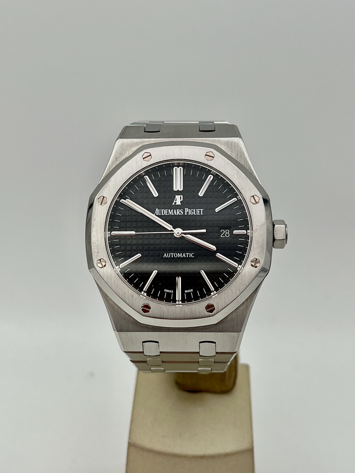 audemars P*g*et - royal oak 15400 ss/ss black zf v2 a3120