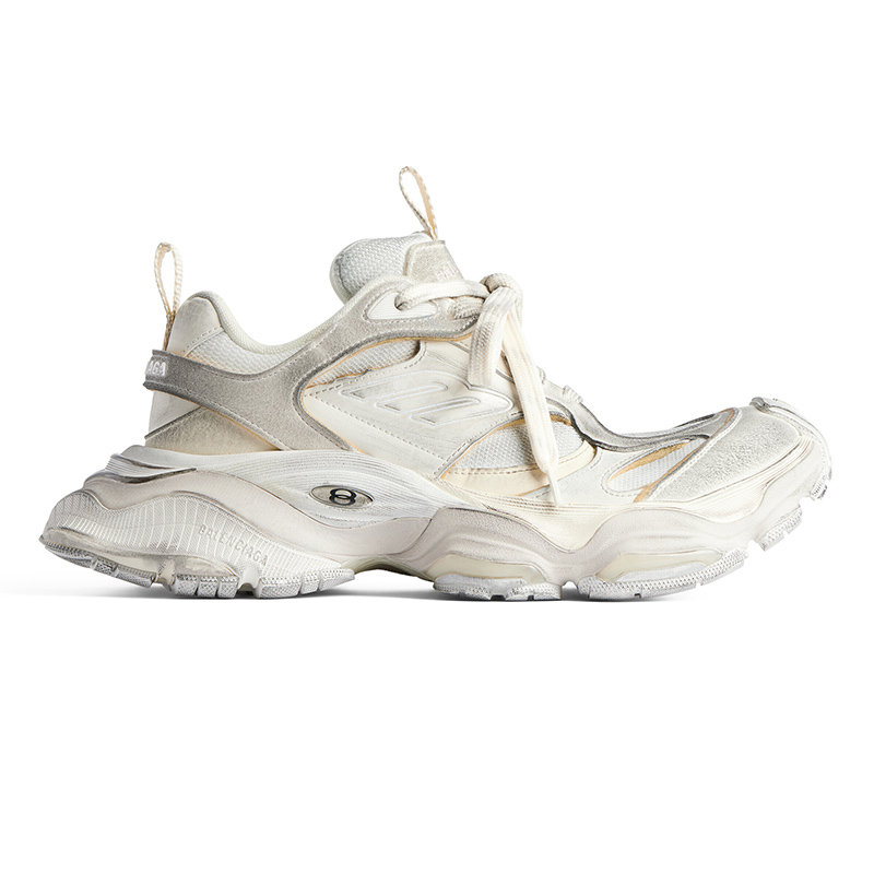 Ba*len*cia*ga cargo sneaker in light beige