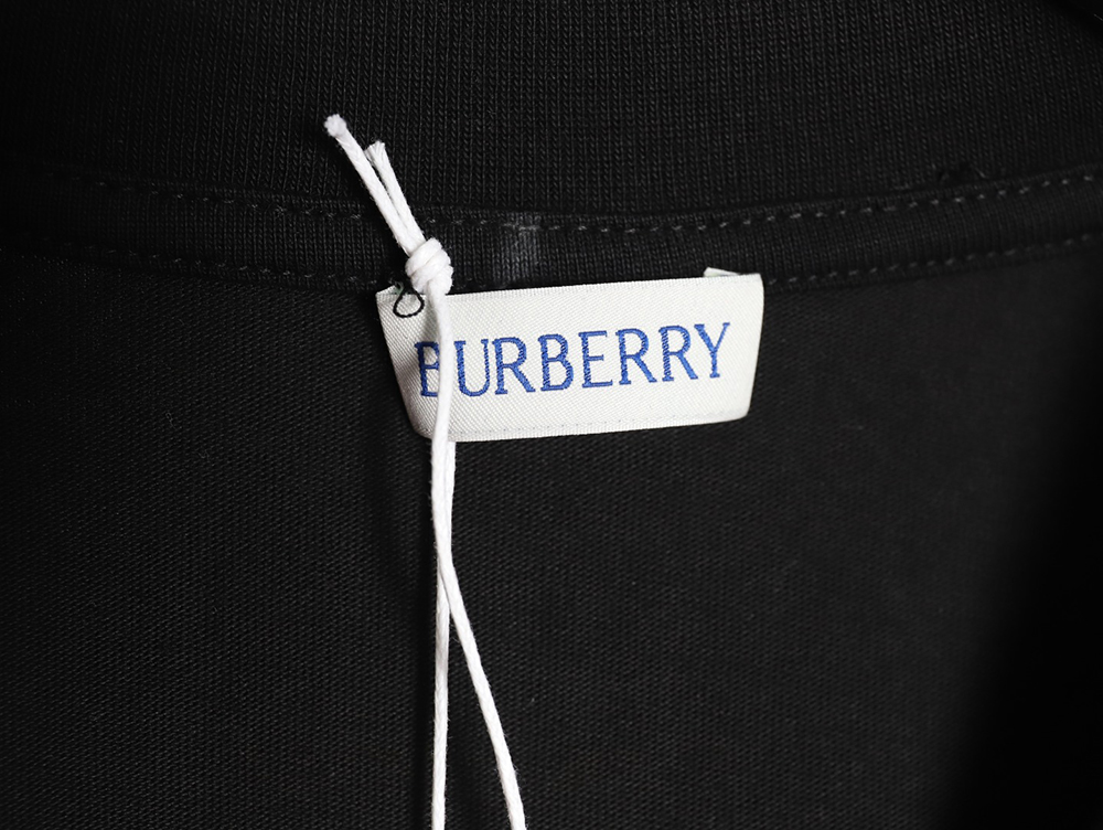 B**rry 24ss shoulder warhorse print short sleeves