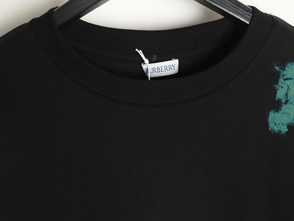 B**rry 24ss shoulder warhorse print short sleeves