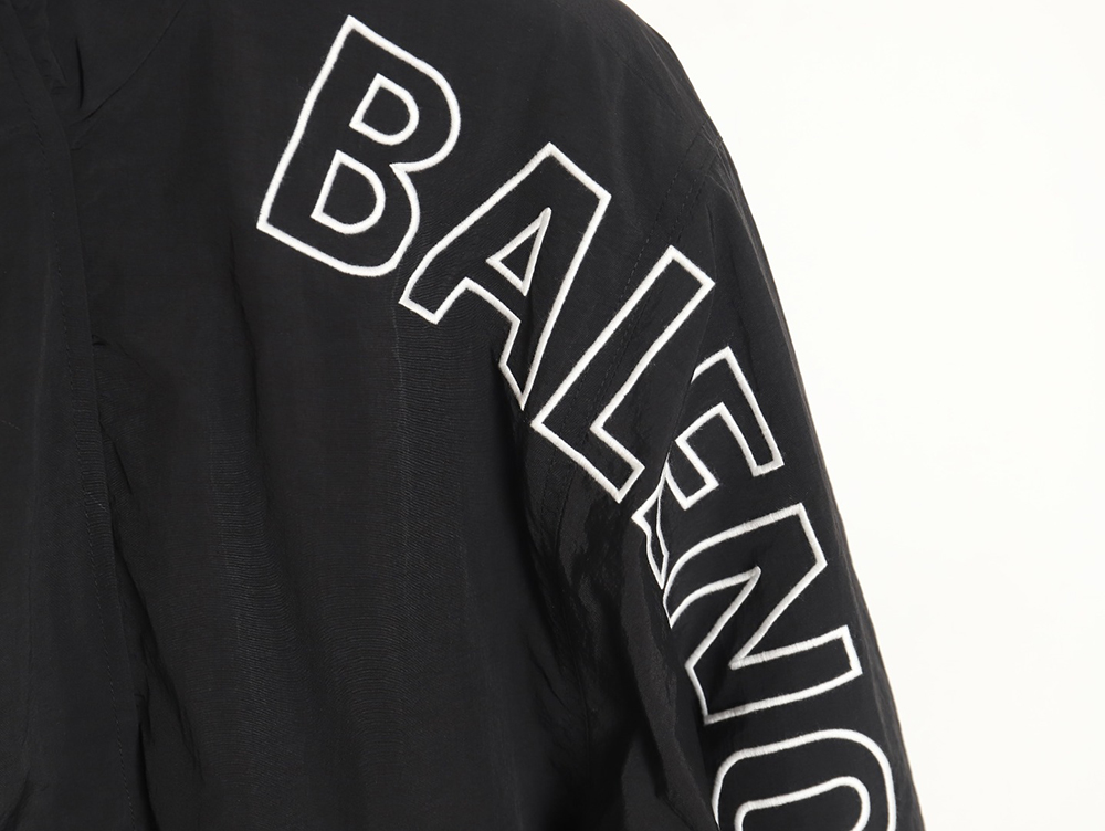 Ba*len*cia*ga blank letter embroidered sports suit jacket