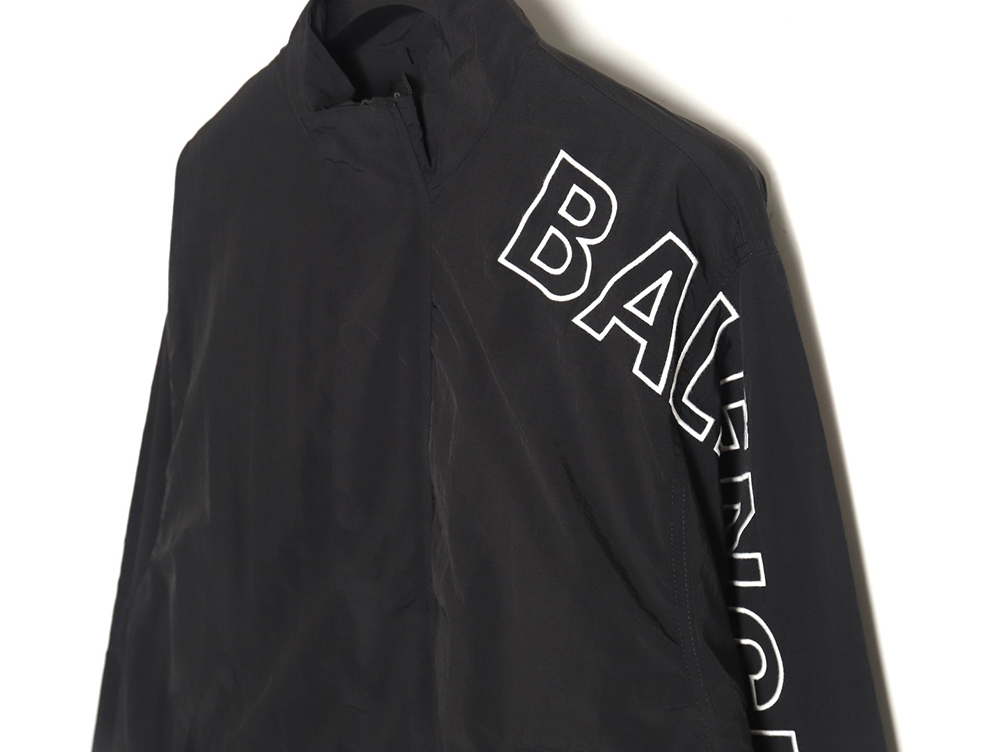 Ba*len*cia*ga blank letter embroidered sports suit jacket
