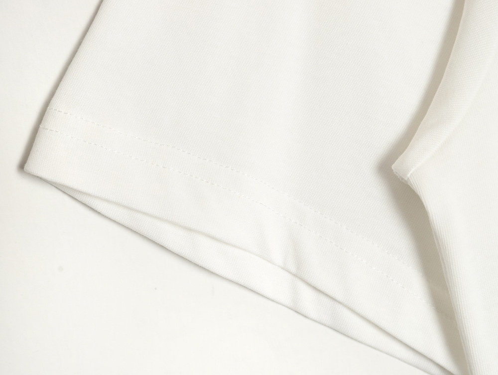 l0*is V*t0n fake pocket 3d letter short sleeve