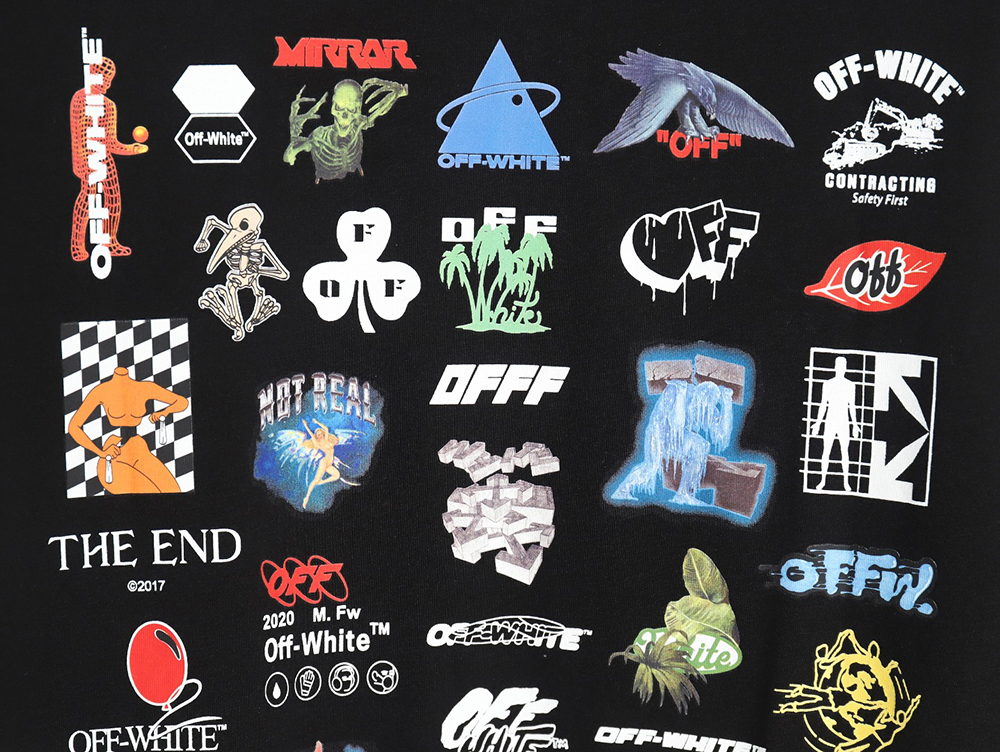 Off White anniversary commemorative short sleeves