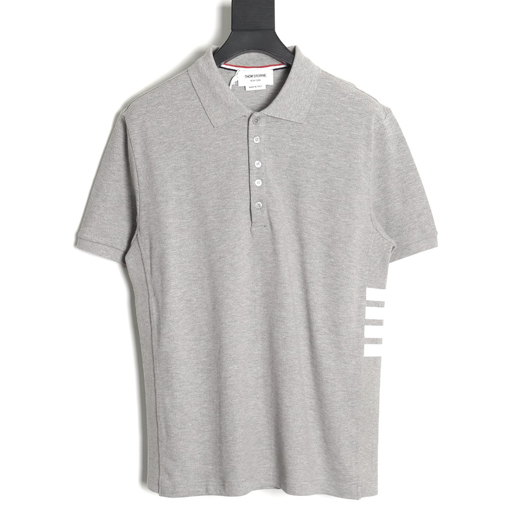 Thom Browne classic side four-bar Polo short sleeve