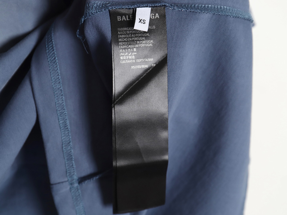 Ba*len*cia*ga 24ss gradient washed short-sleeved t-shirt