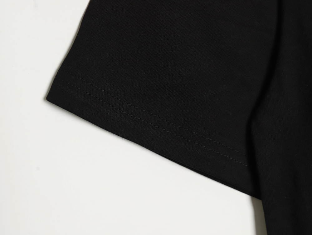 L0ew* exclusive guinea fowl embroidered short sleeves