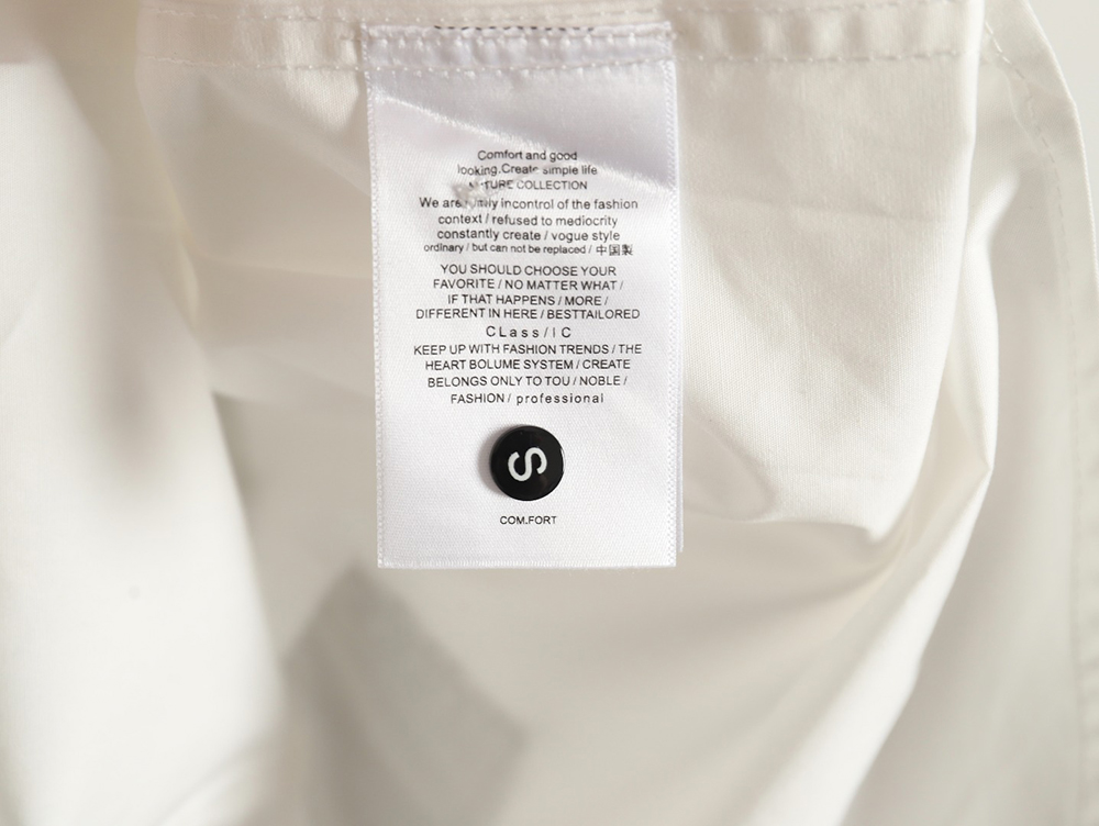 Ba*len*cia*ga designer double gauze shirt