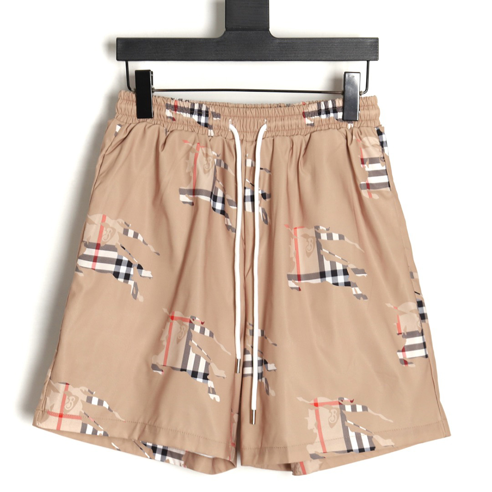 B**rry 24ss check horse beach shorts