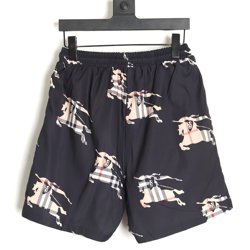 B**rry 24ss check horse beach shorts tsk1