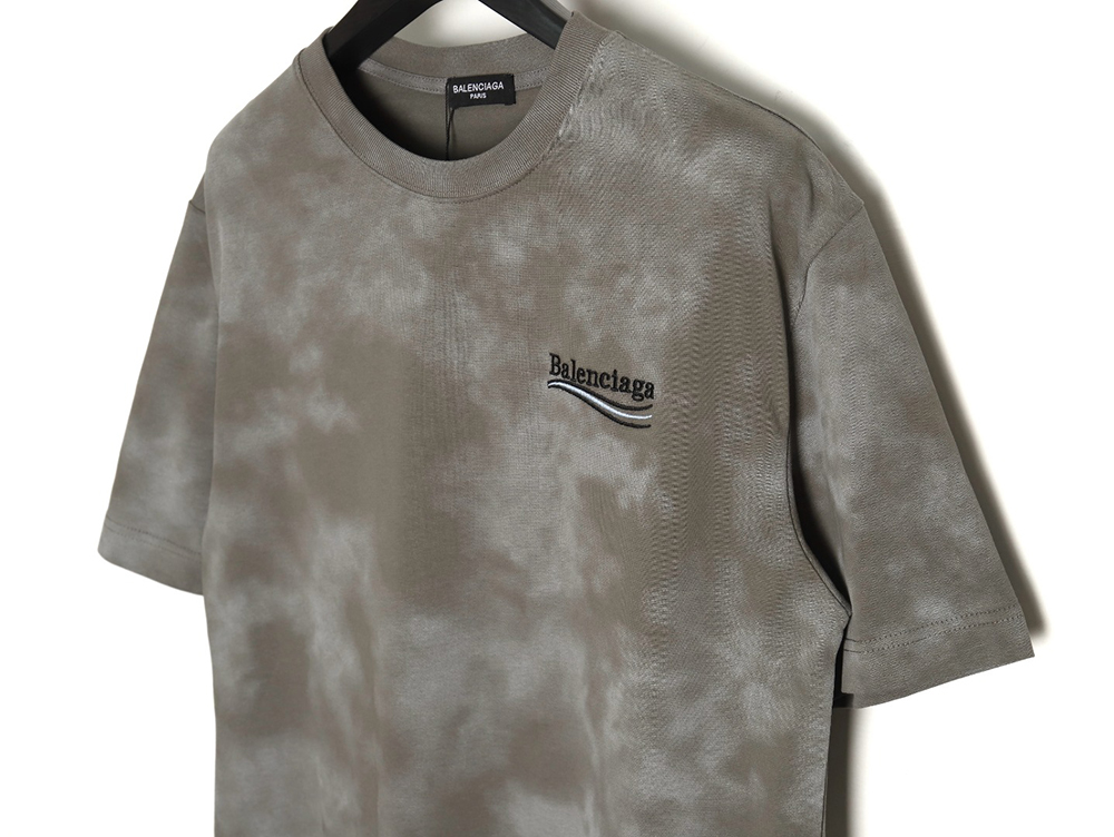 Ba*len*cia*ga 24ss embroidered cola mud dyed short sleeves tsk1