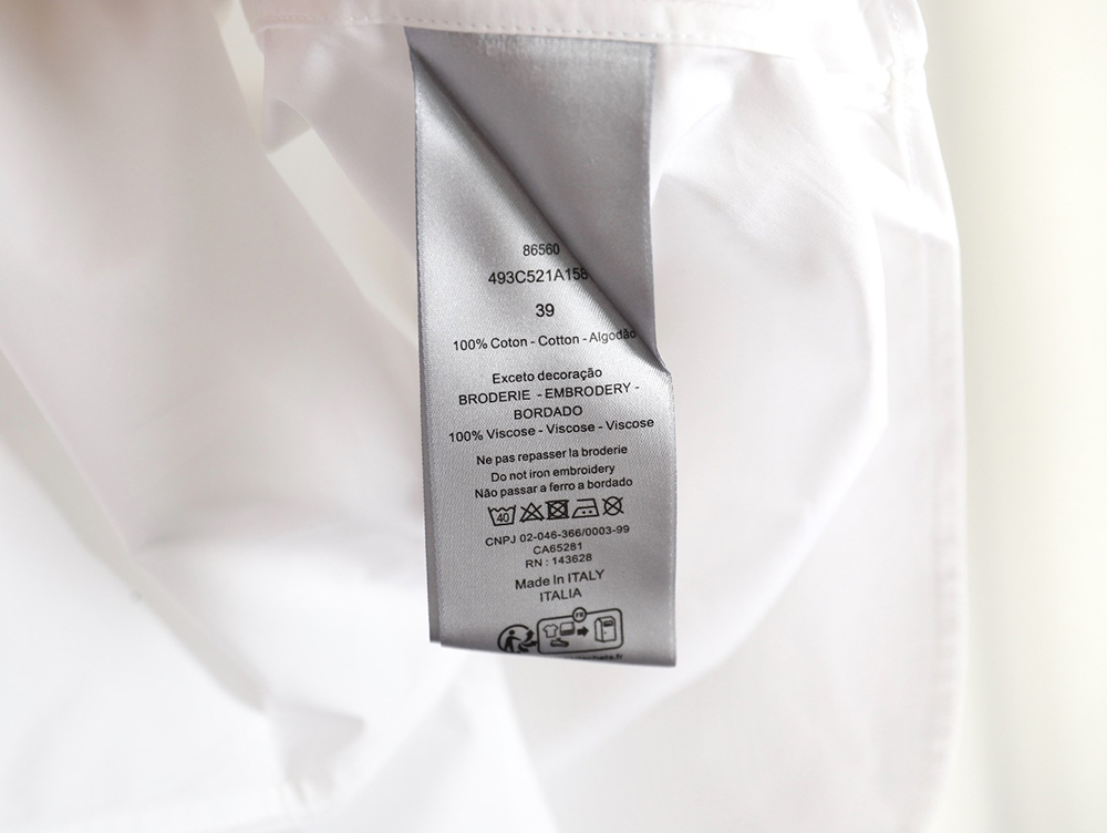 D*or 1947 embroidered long-sleeved shirt