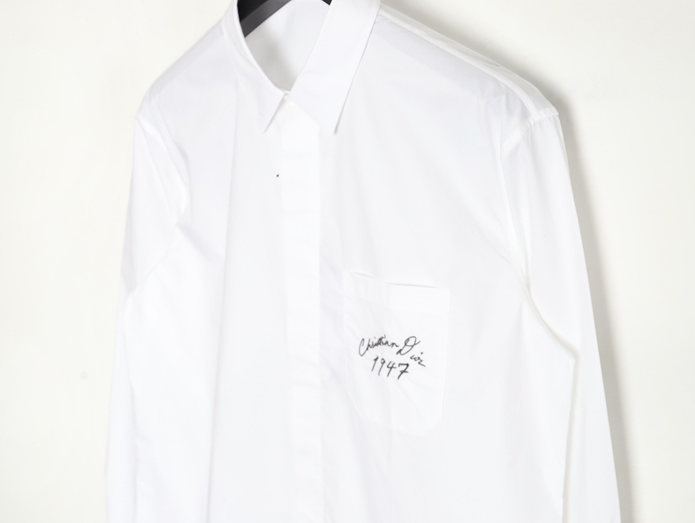 D*or 1947 embroidered long-sleeved shirt