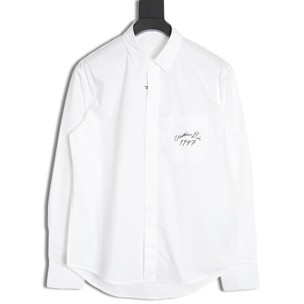 D*or 1947 embroidered long-sleeved shirt