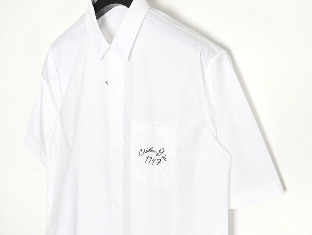 D*or 1947 embroidered short-sleeved shirt