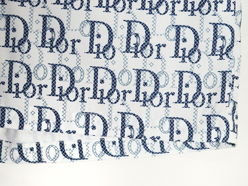 D*or 24ss all-over lettering beach shorts tsk1