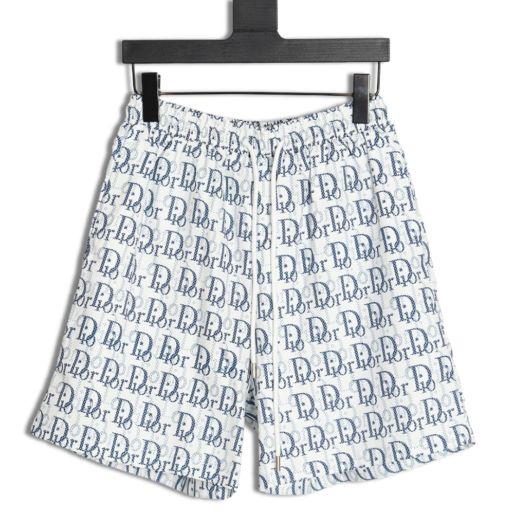 D*or 24ss all-over lettering beach shorts tsk1