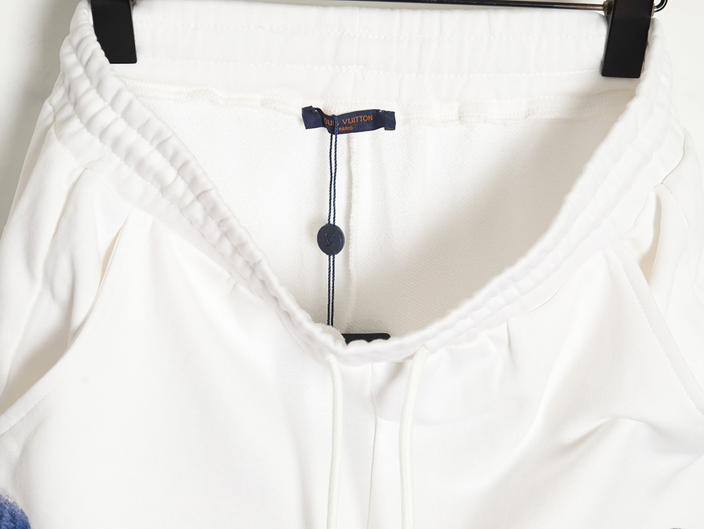 l0*is V*t0n 24ss rendered monogram print shorts