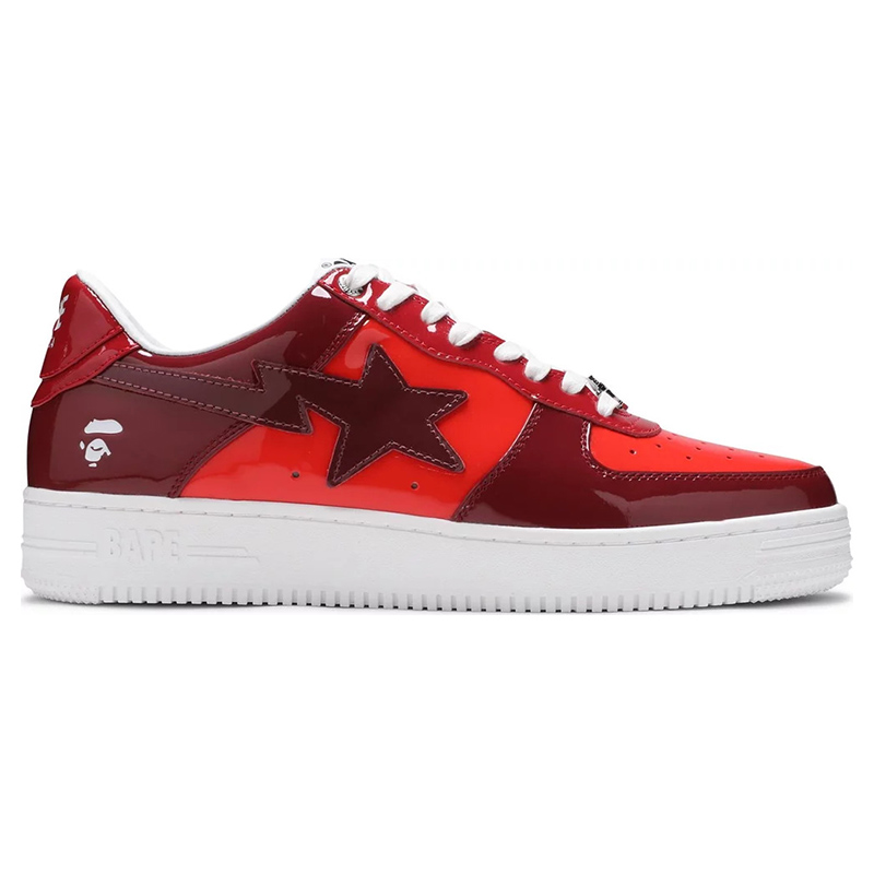 Bapesta Low M1 ''Color Camo Combo - Red''