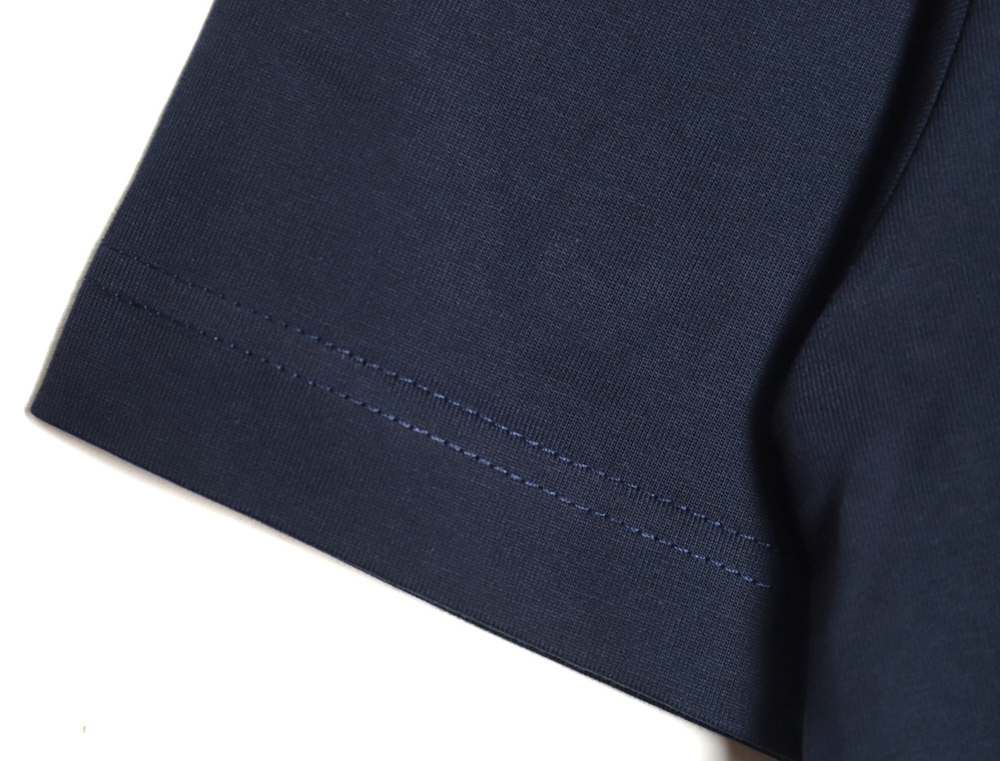 G*u*i red, white and blue g print round neck short sleeve t-shirt