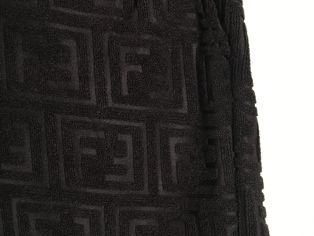 F**di 24ss all-over double f embossed jacquard shorts