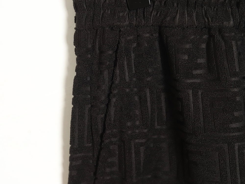 F**di 24ss all-over double f embossed jacquard shorts