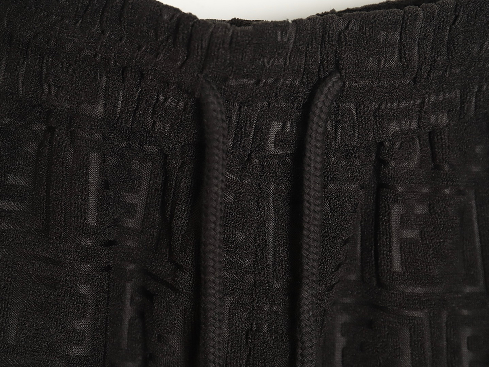 F**di 24ss all-over double f embossed jacquard shorts