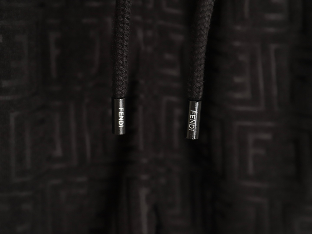 F**di 24ss all-over double f embossed jacquard shorts