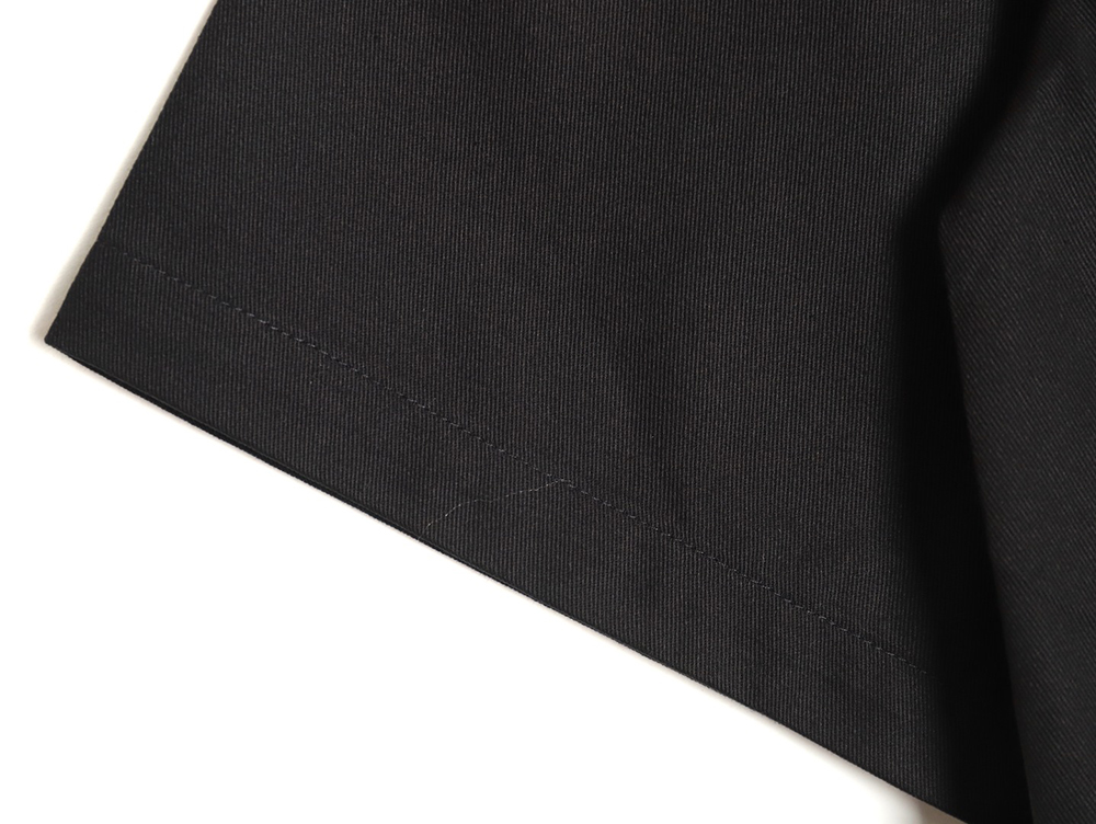 l0*is V*t0n preco drofw old flower flocking stitching short-sleeved shirt