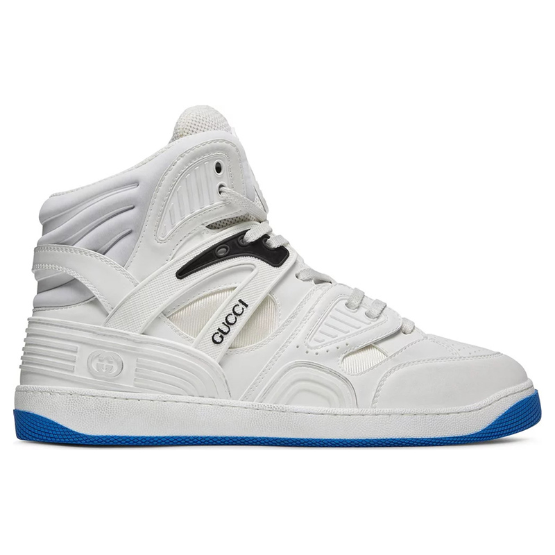 G*u*i basket high sneaker ''white blue''