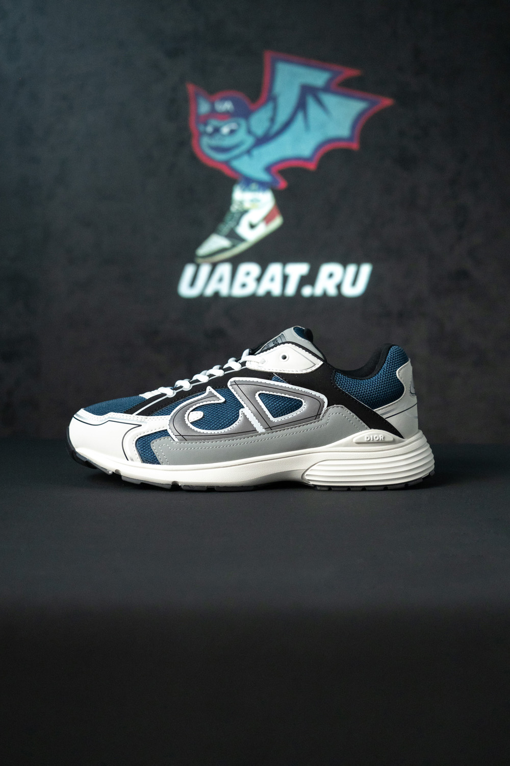 B30 Sneaker Blue Mesh and White