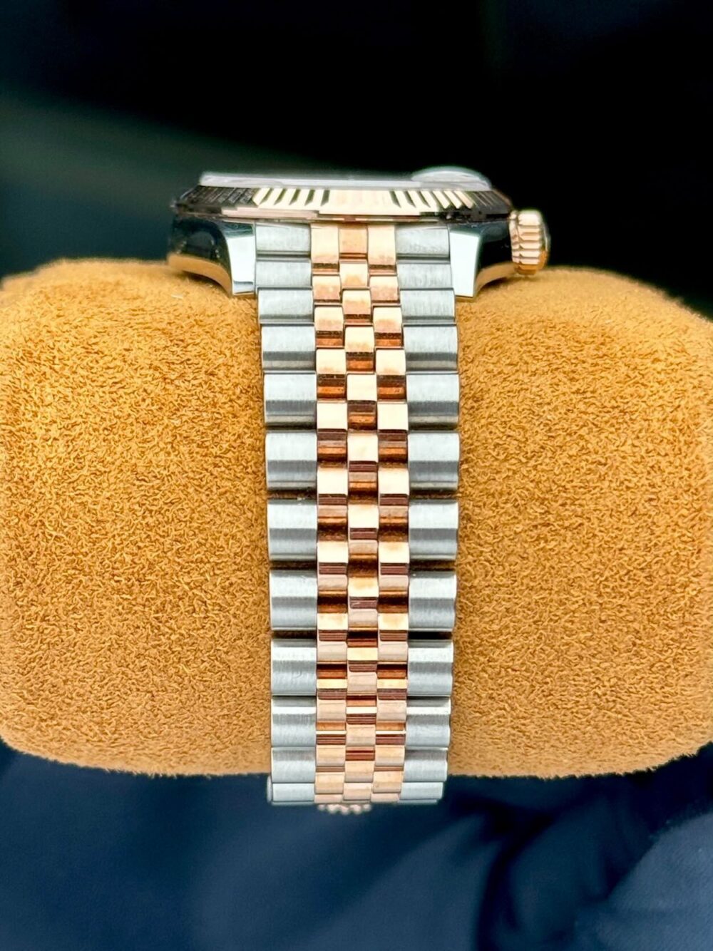 datejust 31mm mop 278271 rose gold & steel jubilee mop Di*m*nd dial