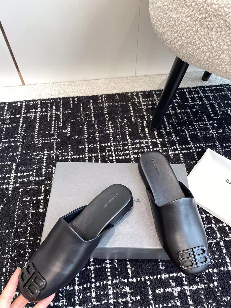 Ba*len*cia*ga cosy bb mule black