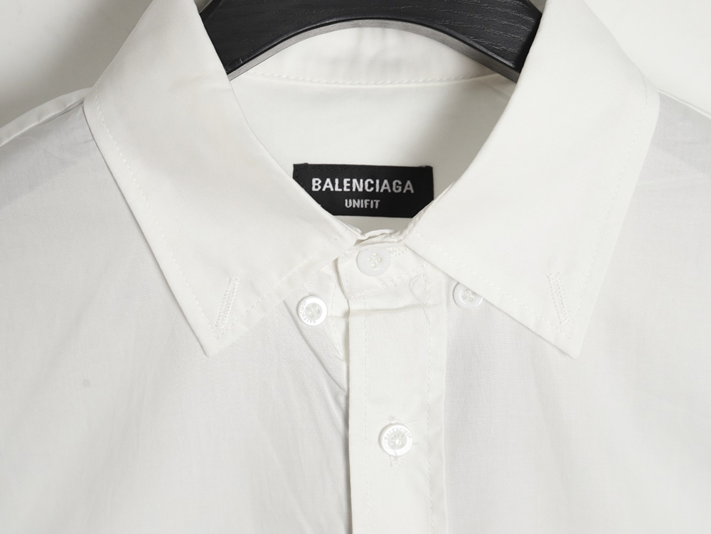 Ba*len*cia*ga 24fw seven languages print long-sleeved shirt