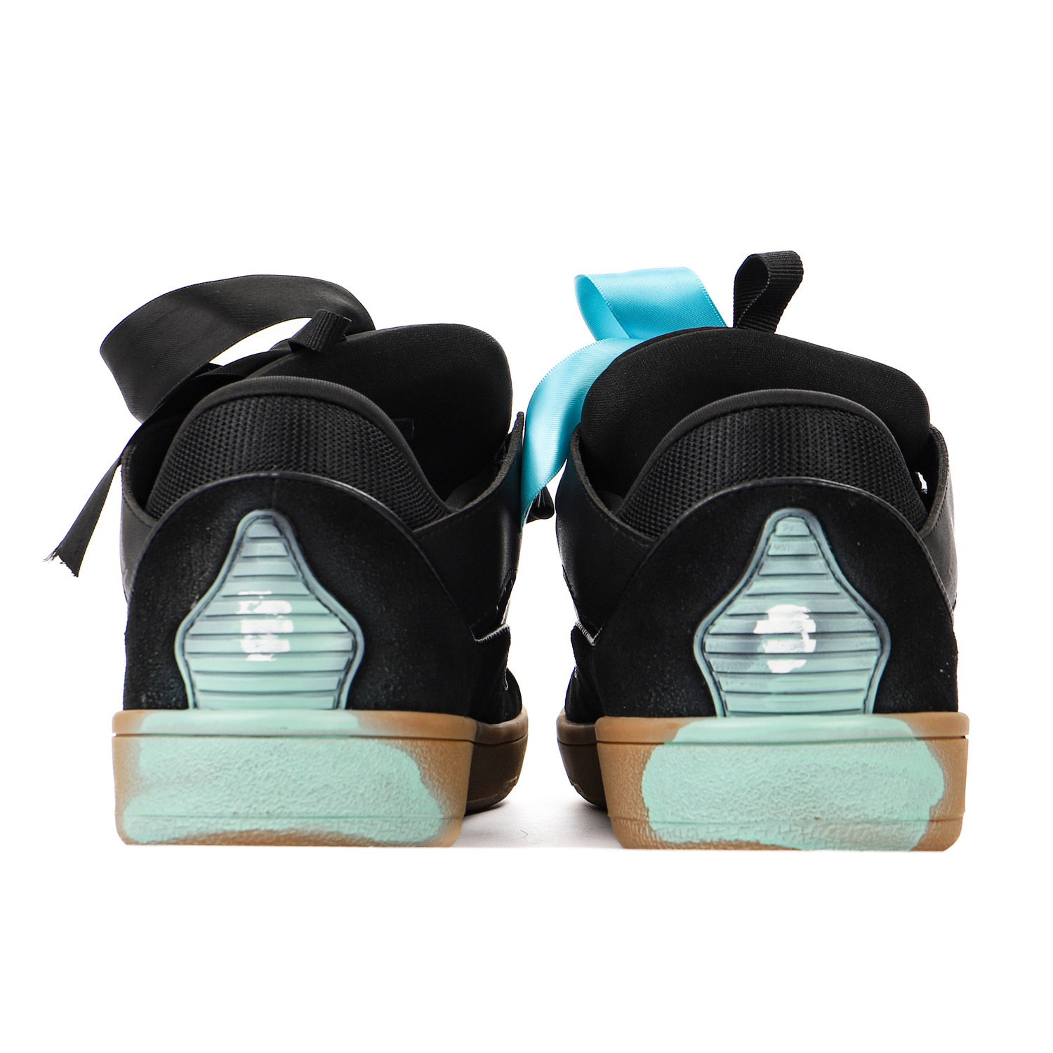 Gallery Dept. x Lanvin Curb Sneakers ''Paint Drip - Black''