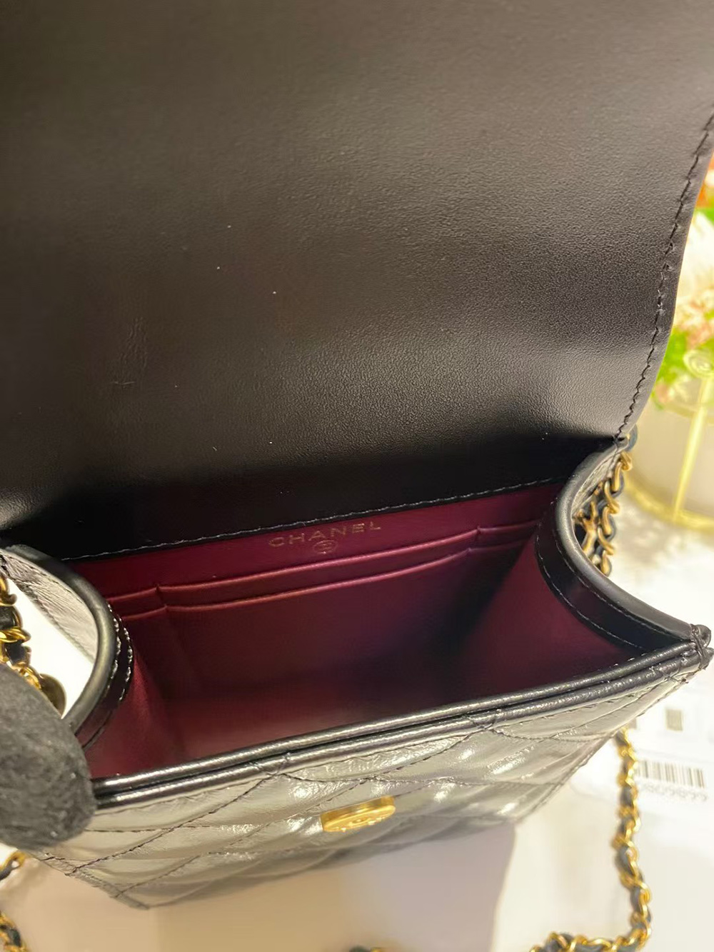 Ch*el bags ap2291 11.5*17*4cm