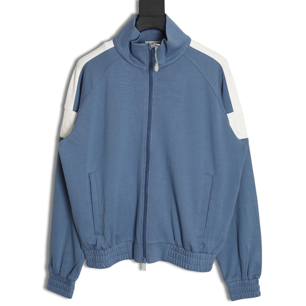 D*or arm embroidered letter contrast jacket