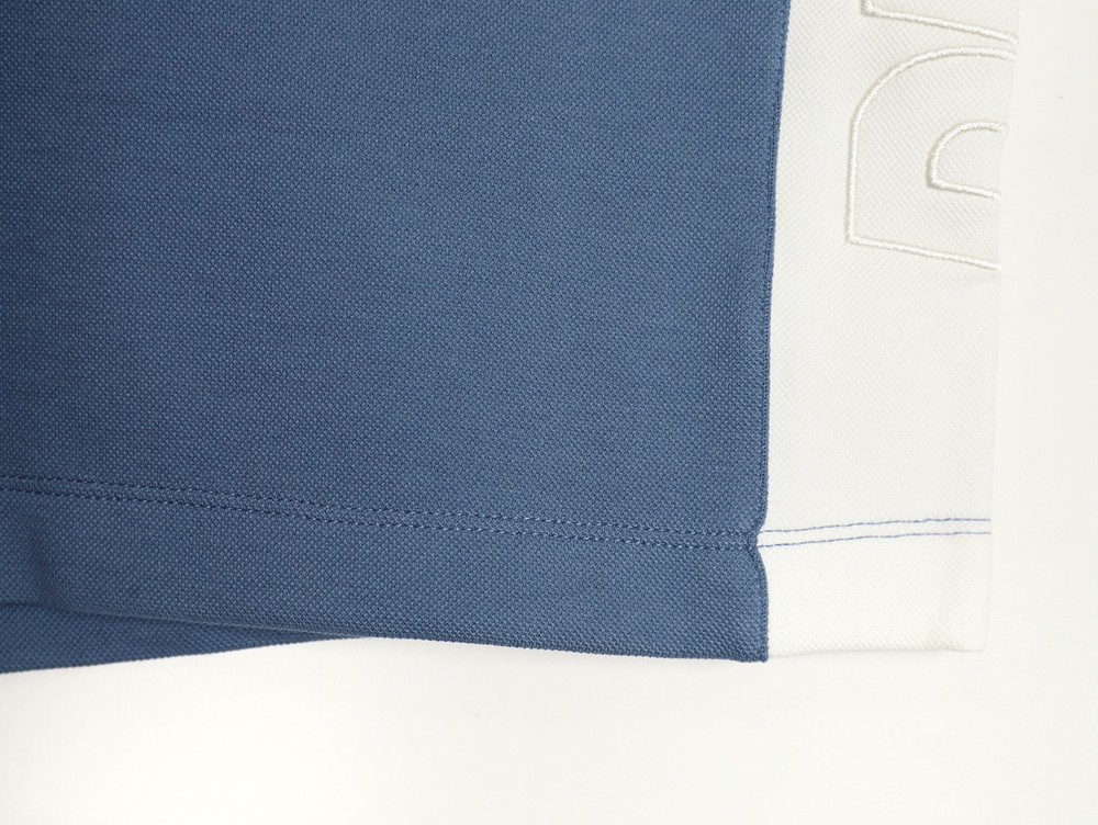 D*or side embroidered lettering contrast shorts